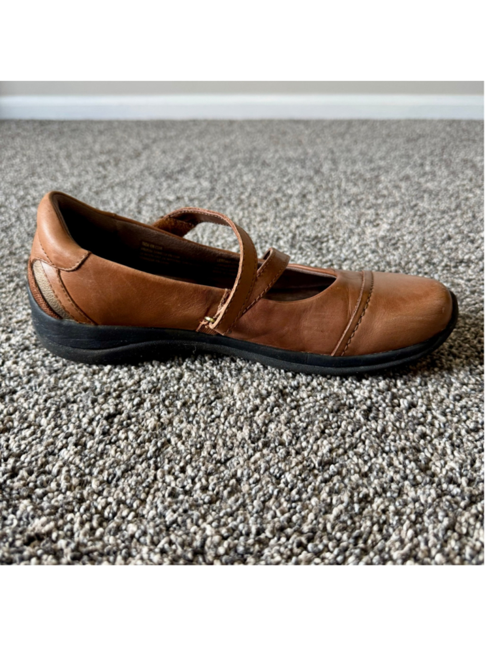 Women's Earth Galilei Almond Multi Calf Leather Mary Jane Size 7.5 - Picture 8 of 12